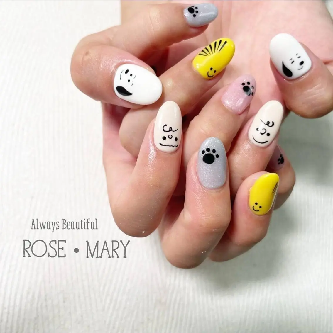 ネイル ハンドネイル ROSE・ MARY 鈴木のネイルデザイン