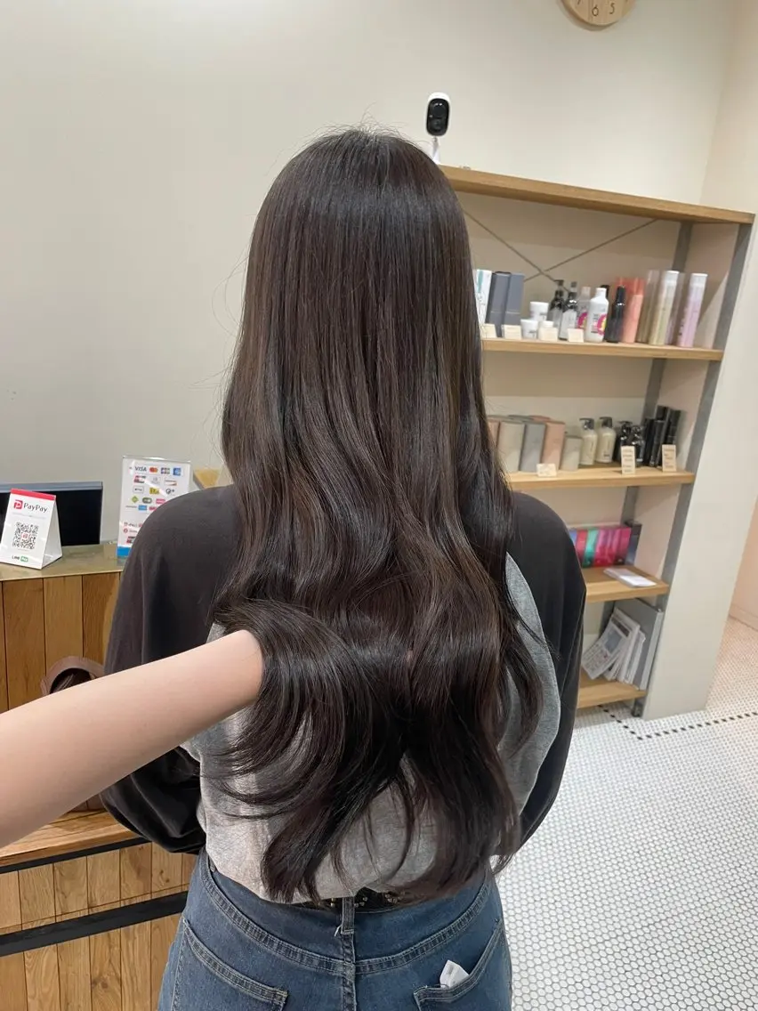 ロング カラー レイヤーカット 🌱 はるかのヘアスタイル