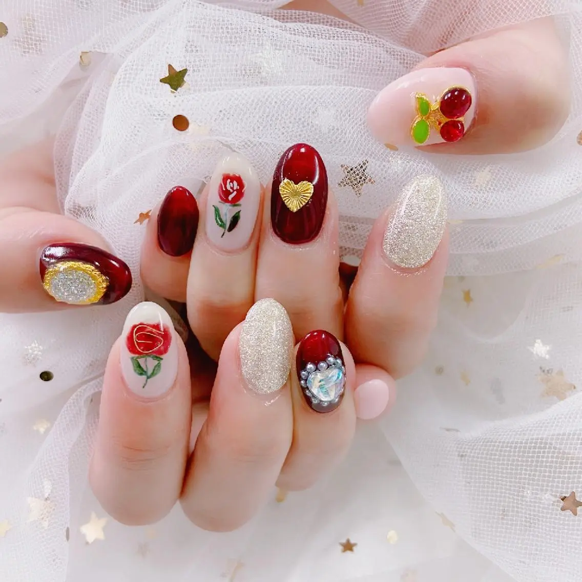 ネイル princess スカルプ専門店のネイルデザイン