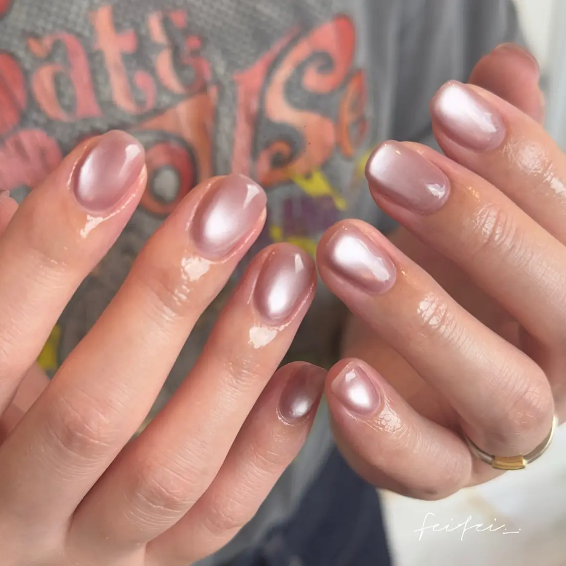ネイル ハンドネイル 🎀フェイ フェイ🫧💗のネイルデザイン