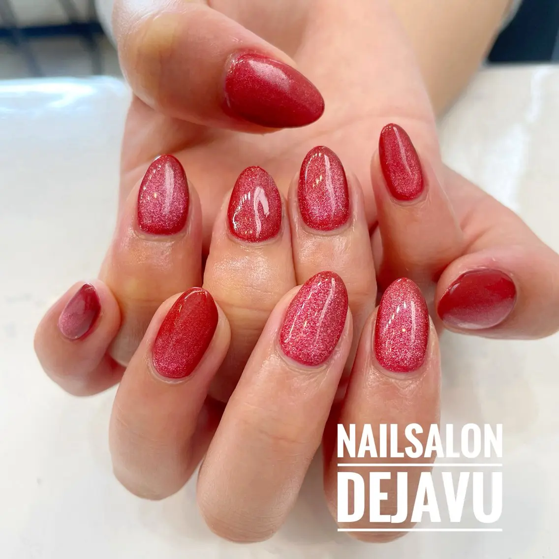 ネイル マグネットネイル ハンドネイル Nail salon Dejavu 🌿のネイルデザイン