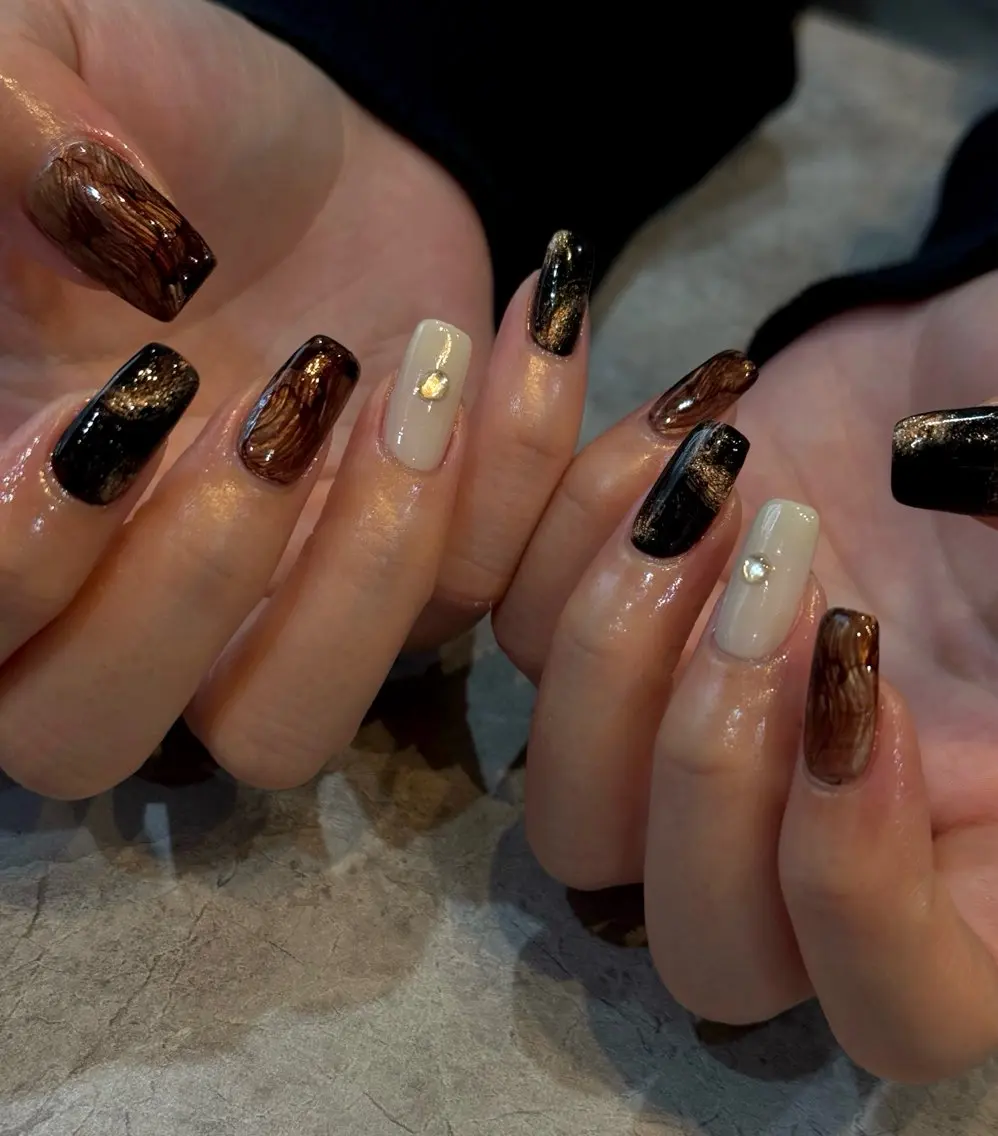 ネイル ニュアンスネイル ハンドネイル Blé nailのネイルデザイン