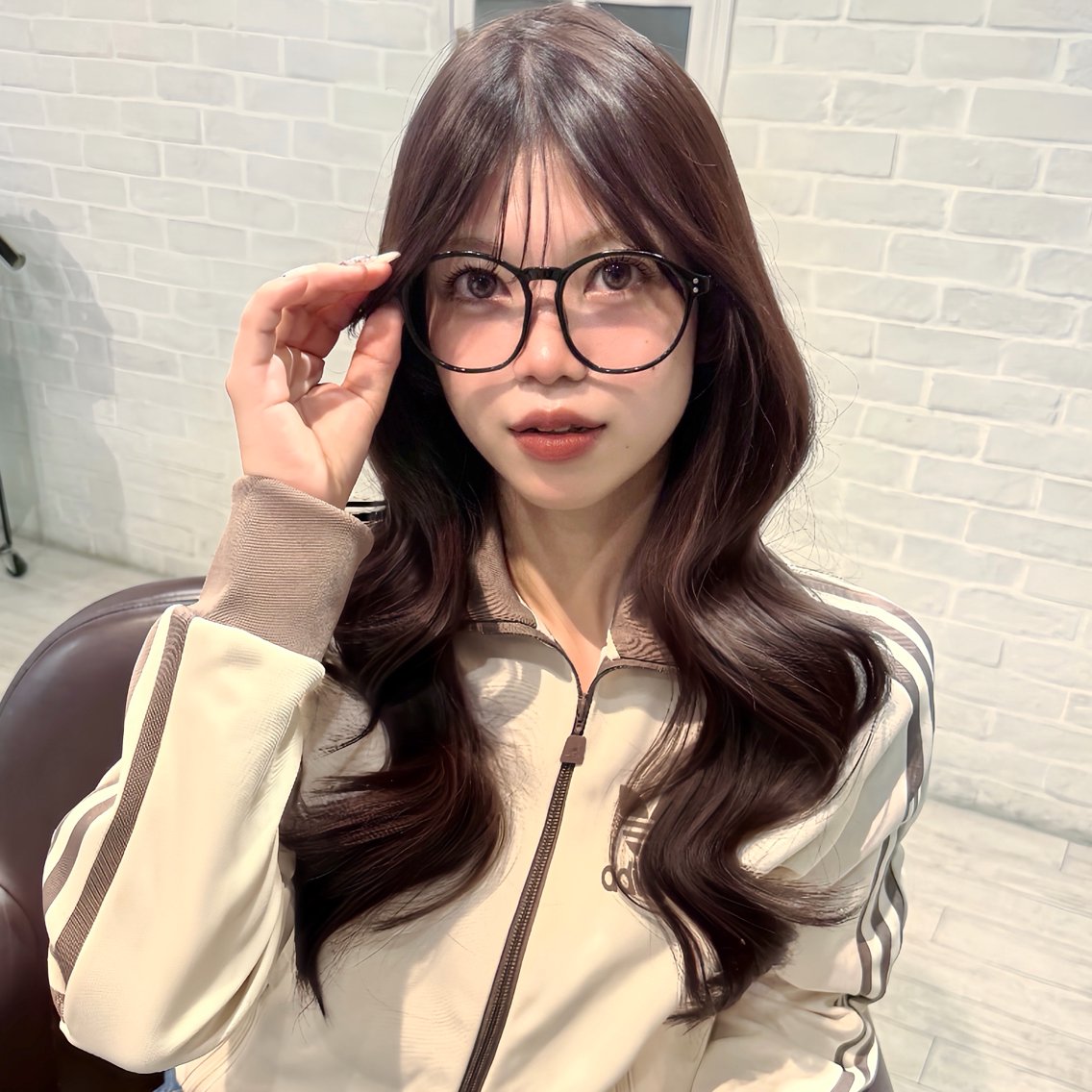 ロング カラー ヘアカラー トリートメント 大人ガーリー♡ 艶カラー🎀美帆のヘアスタイル