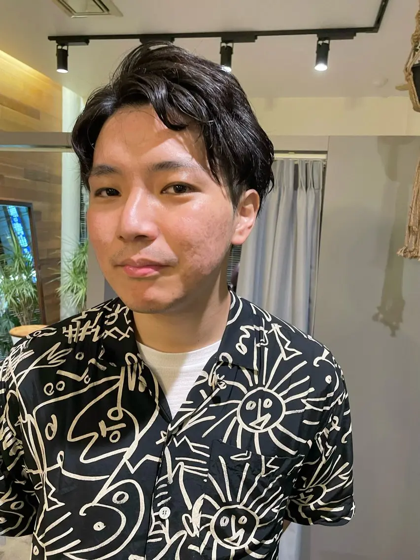 パーマ メンズ 北村 未来のヘアスタイル