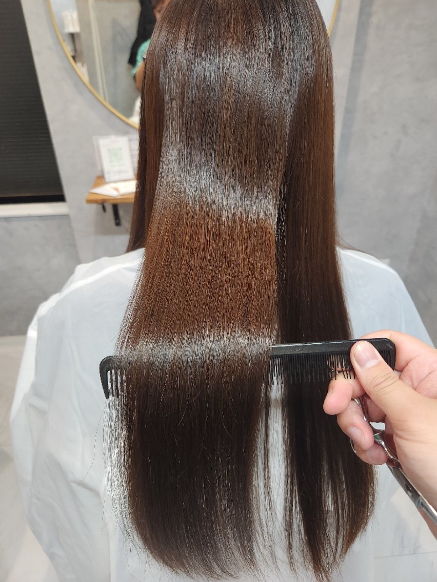 ロング 小松 航大のヘアスタイル