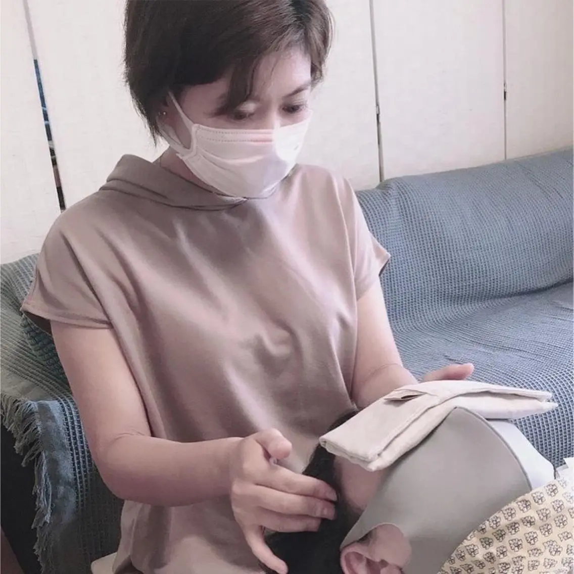 深眠®︎タッチセラピー　　優しい指圧です。　耳ツボジュエリー💎付きの写真