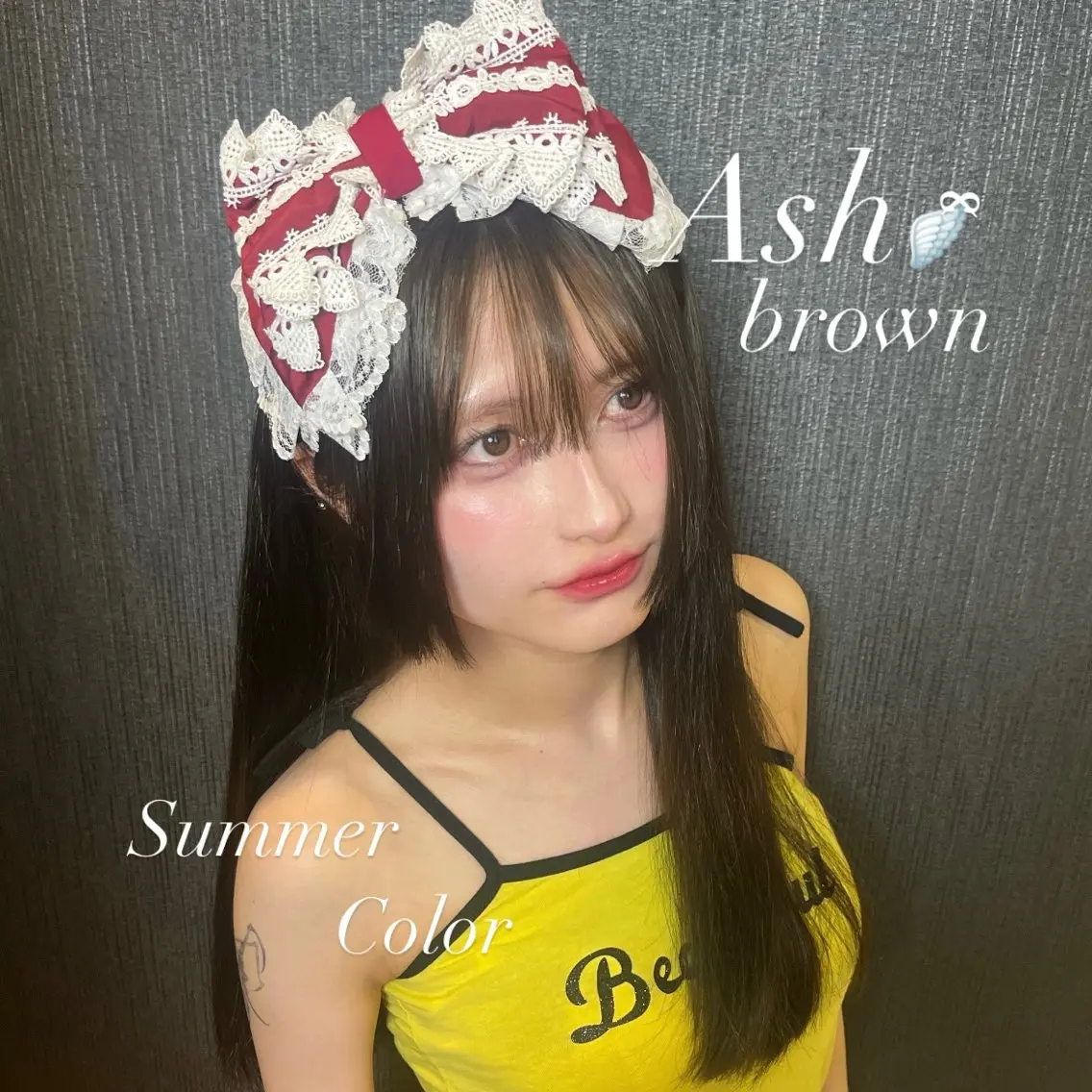 パーマ ストレートパーマ カット 縮毛矯正 レイヤー/個性惹き出 すカラー/yuukaのヘアスタイル