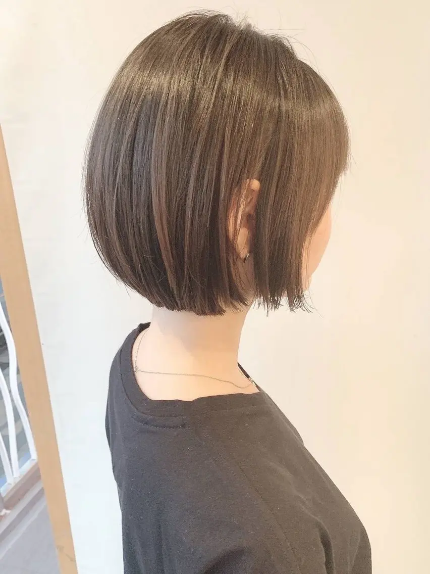 ショート ボブ 【パリ研修済】貝沼 しおん（矢場町）のヘアスタイル