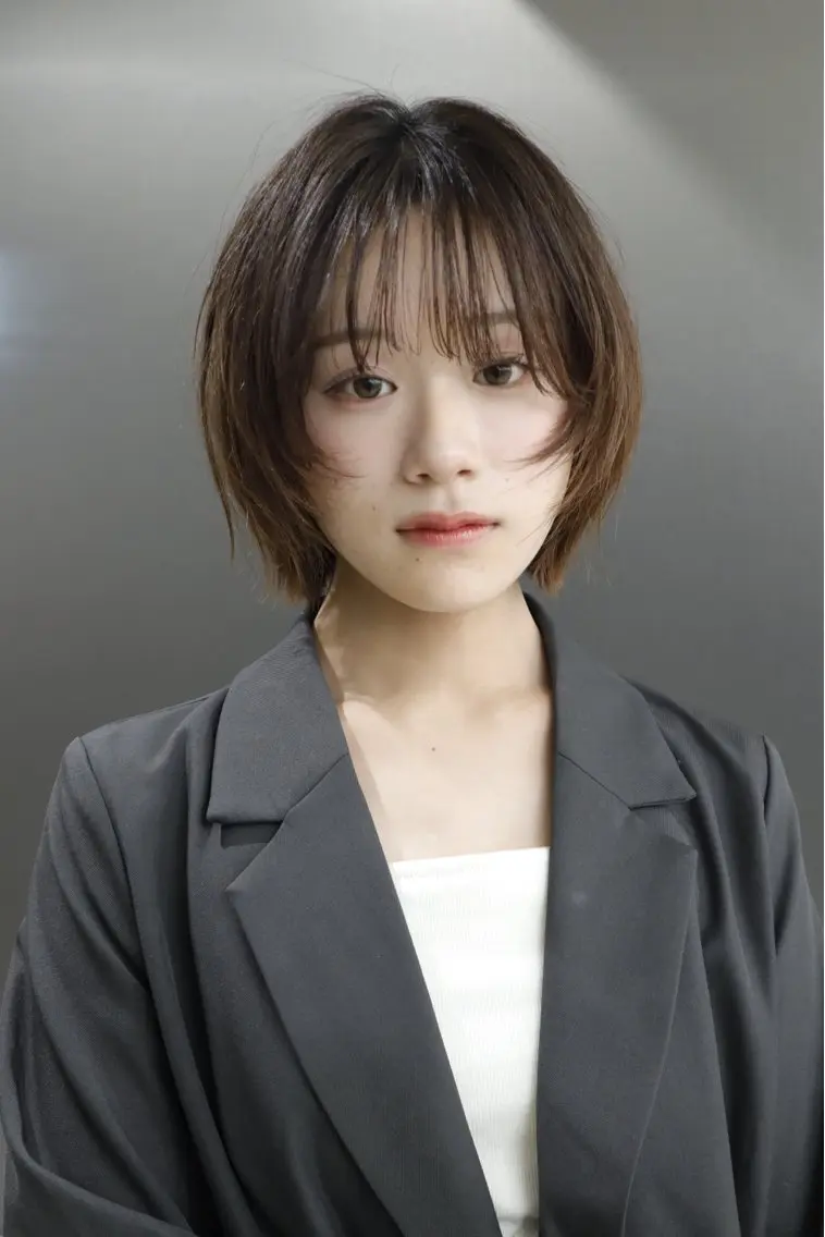 ショート ボブレイヤー ボブ レイヤーカット デザイン似合わせ特化 ⭐️期間限定しゅうまのヘアスタイル