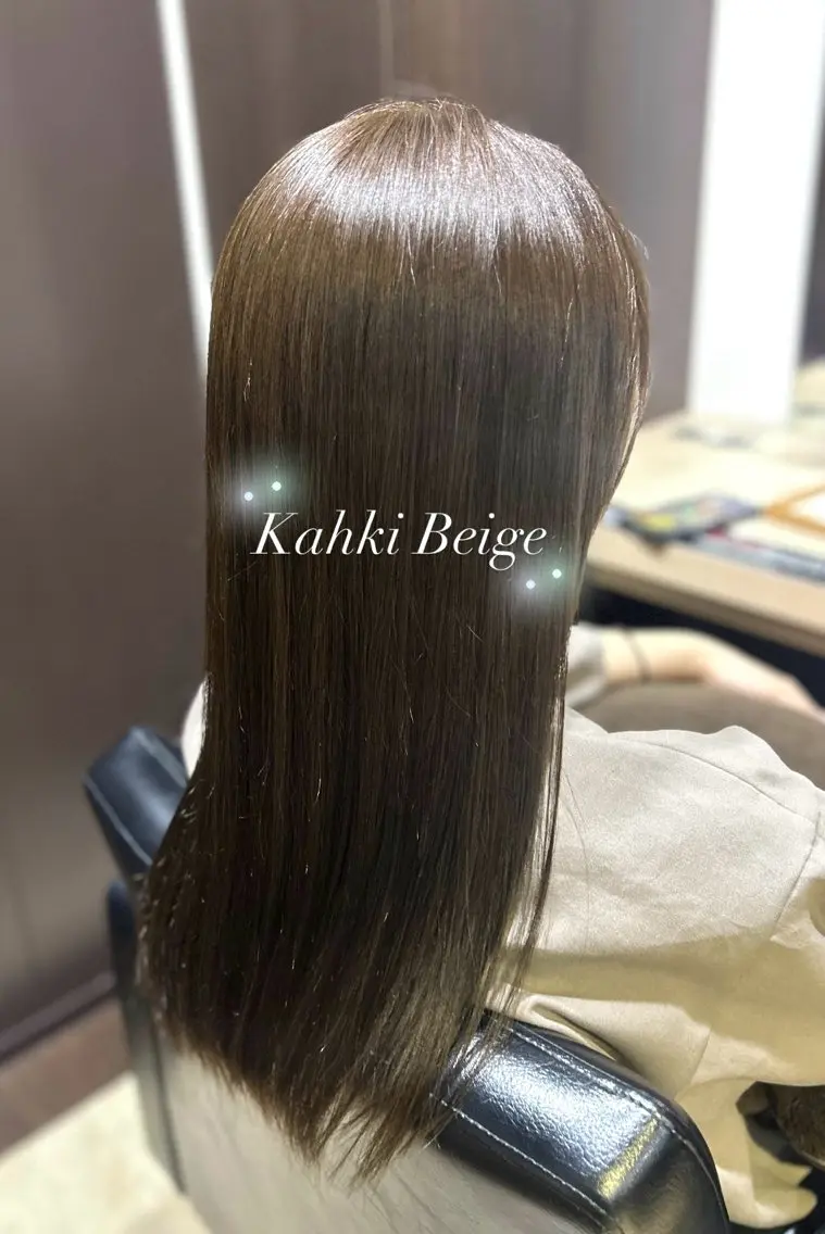 ロング カラー 髪質改善 トリートメント ⭐️似合わせアップ ⭐️並木奏絵のヘアスタイル