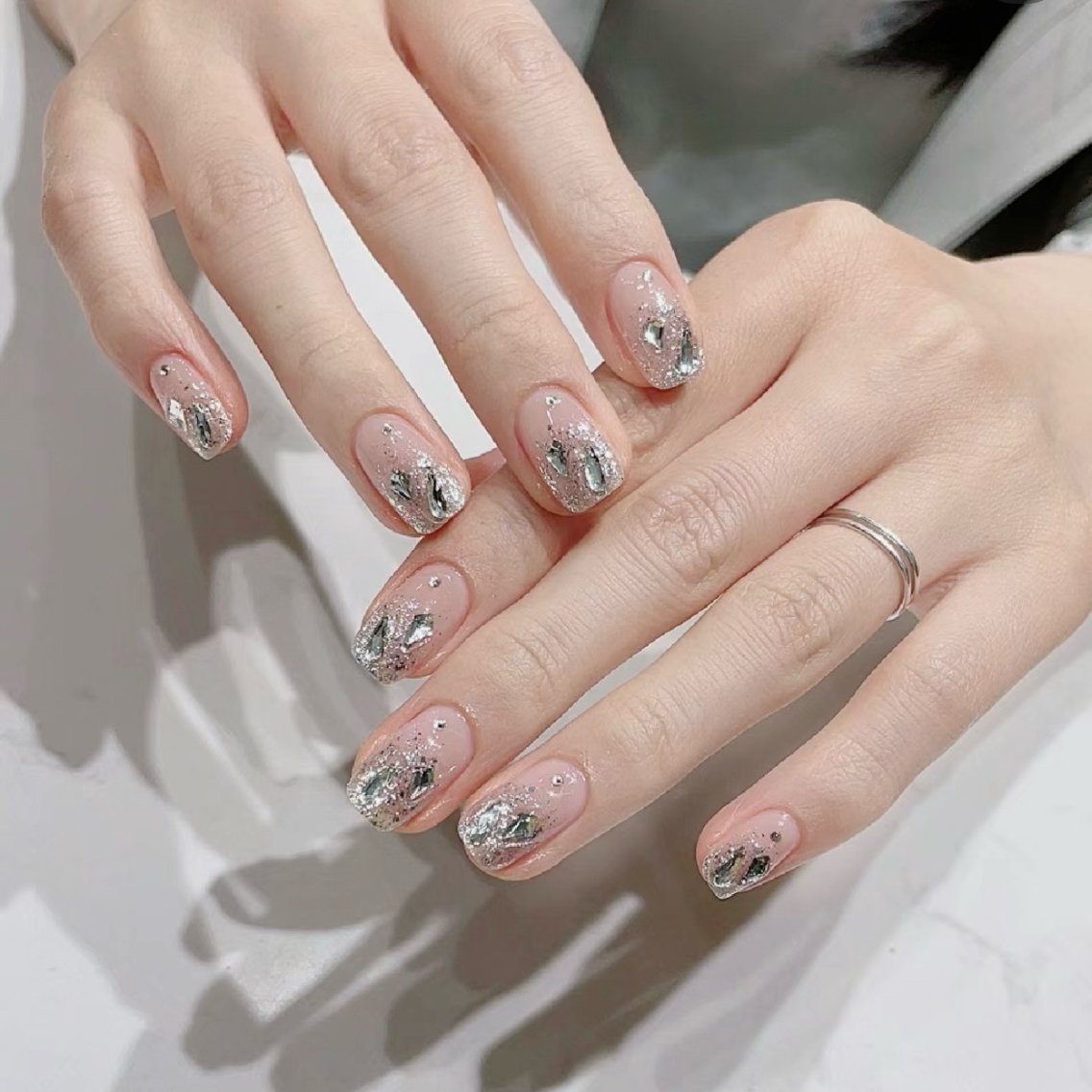 ネイル ハンドネイル By moonネイル 🌷ワンホン/韓国風のネイルデザイン