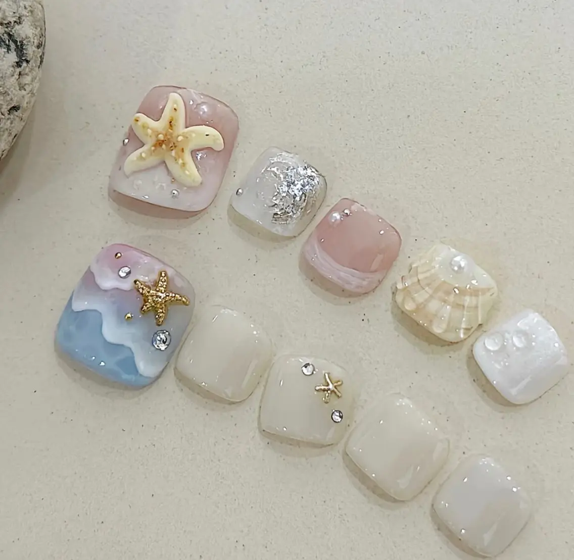 ネイル フットネイル D-BEAUTY Nailsalonのネイルデザイン