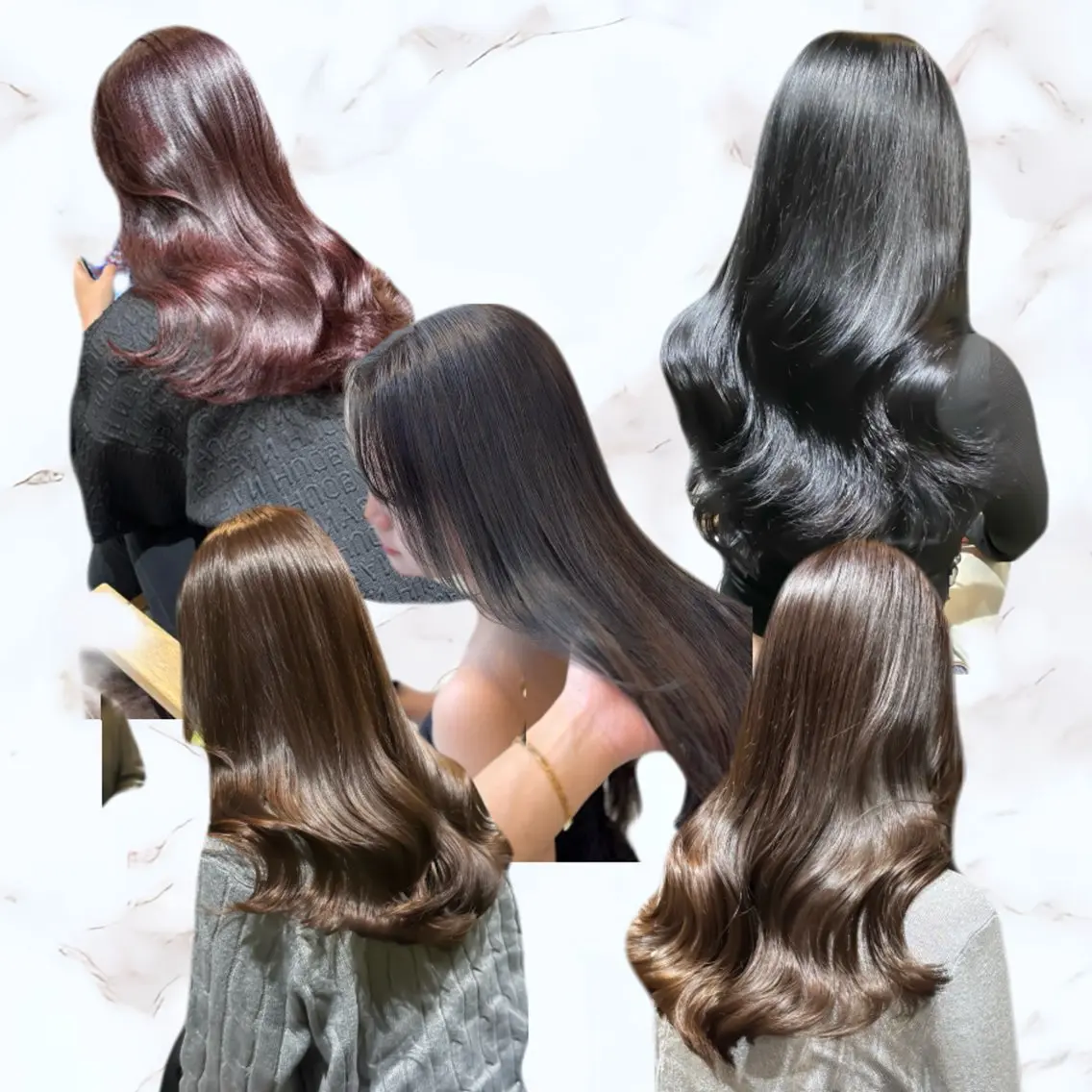 ロング カラー 透明感カラー カット ヘアカラー ハッシュカット/艶感 カラー/ユウキ✨のヘアスタイル