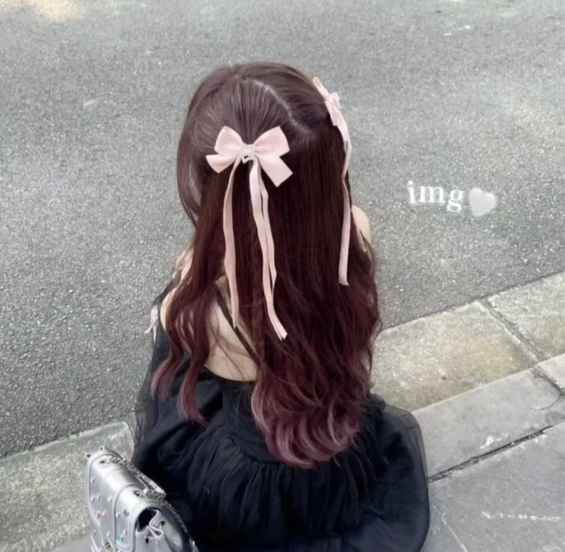 カラー girly❤︎暖色ヘ ア➰🎀HINANOのヘアスタイル