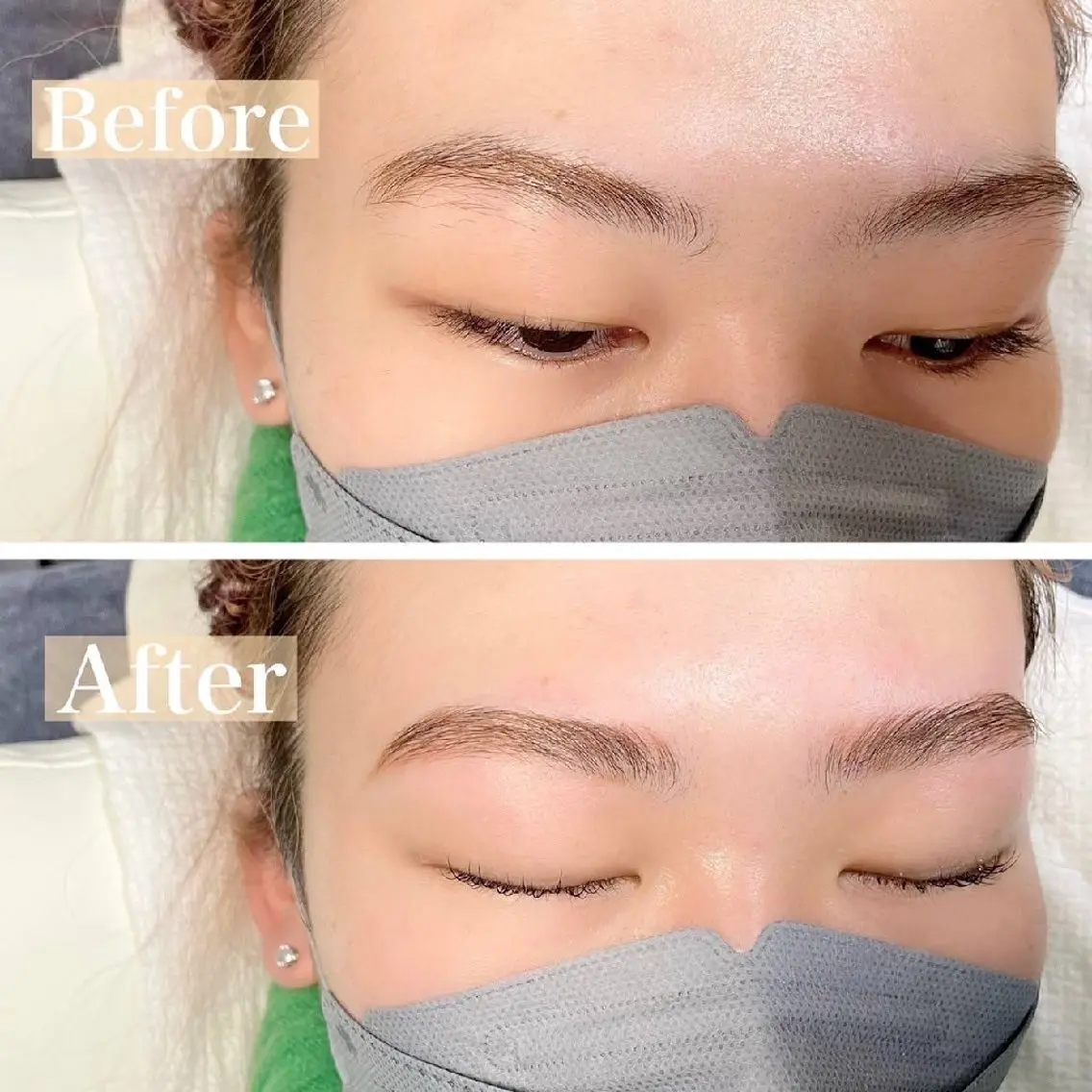 ミニモ限定24歳以下🐇眉周りオーガニックワックス脱毛の写真