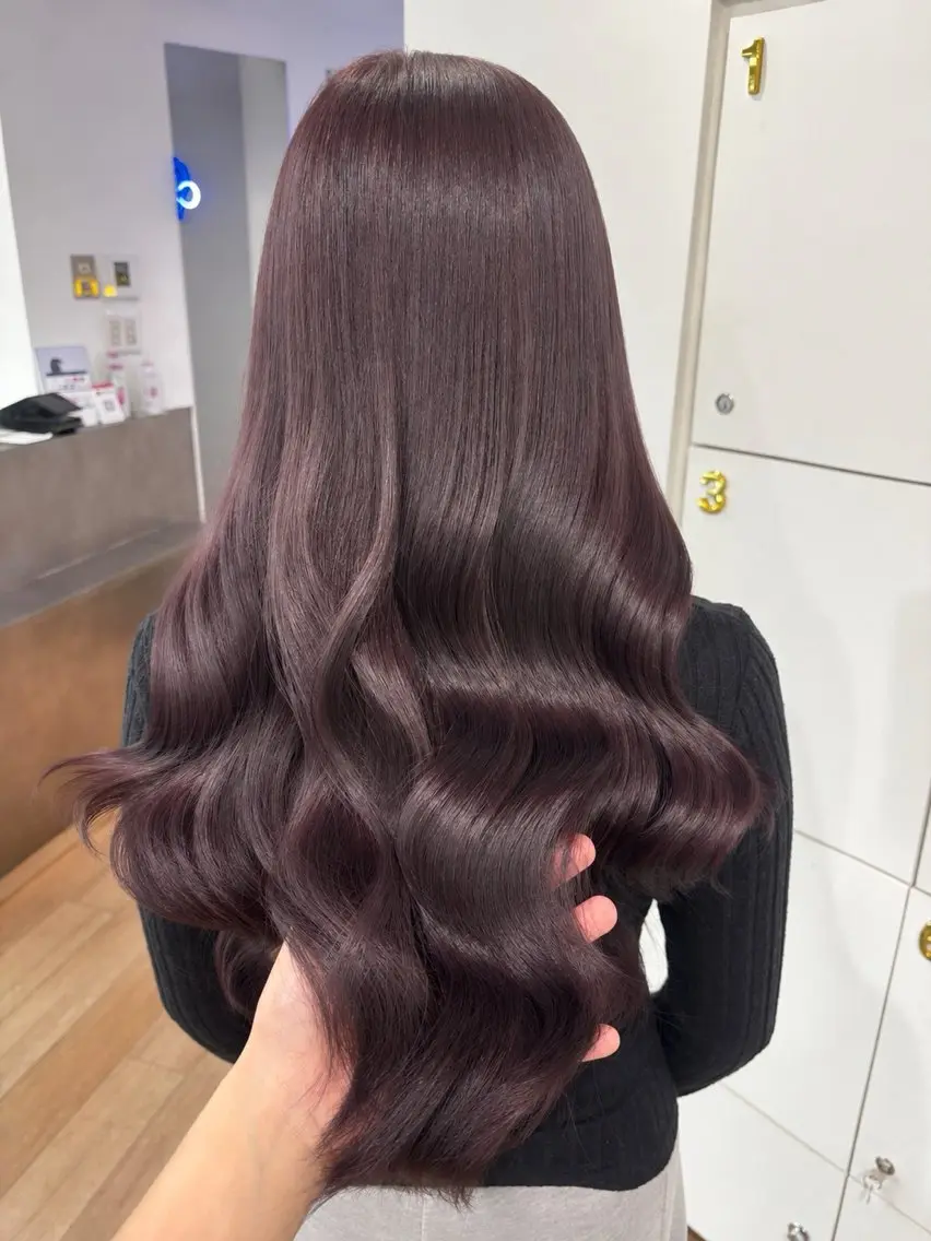 ロング ヘアカラー ダブルカラー/ブリー チ🍀mizukiのヘアスタイル