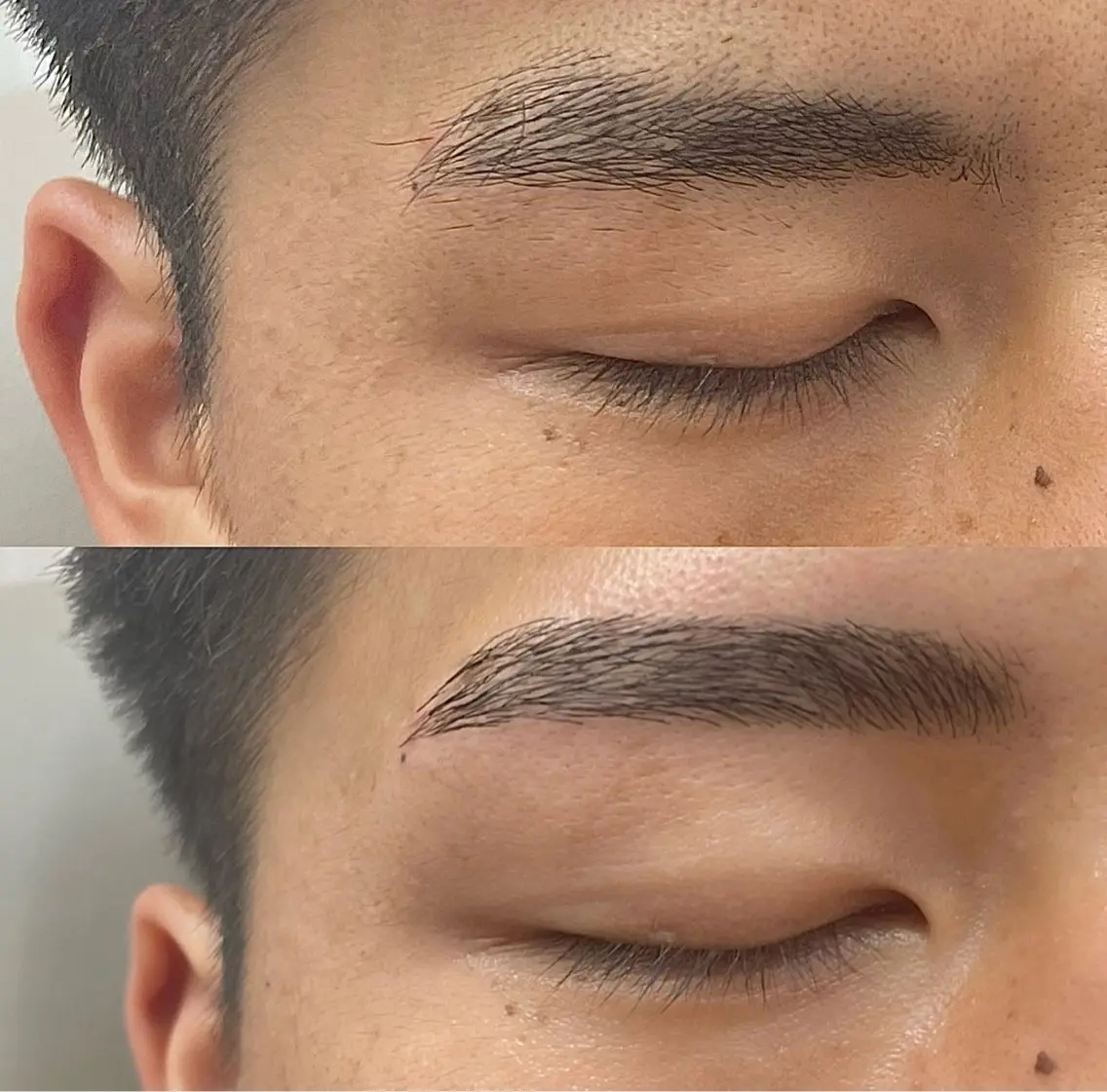 アイブロウ メンズアイブロウ 眉毛ワックス脱毛 MARI 🩵🫧のマツエク・マツパデザイン