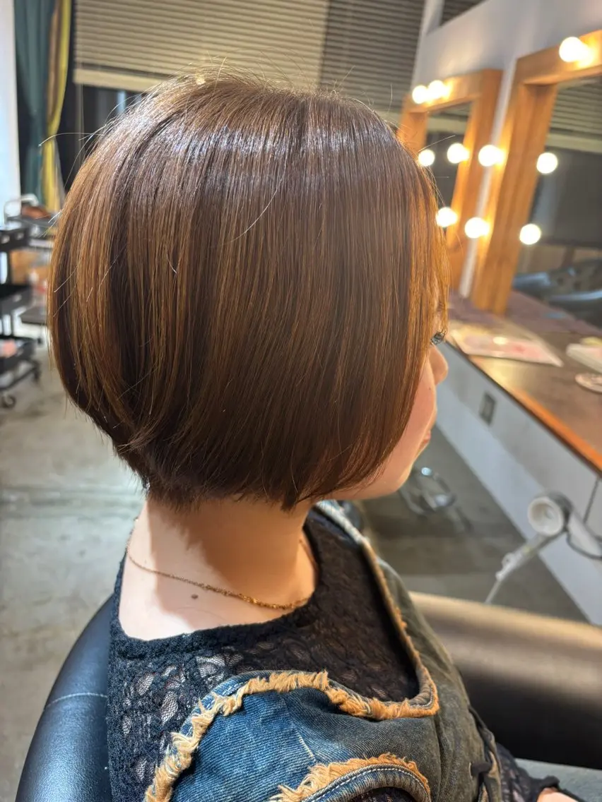 ショート 🌀メンズパーマ🌀 平川海夢のヘアスタイル