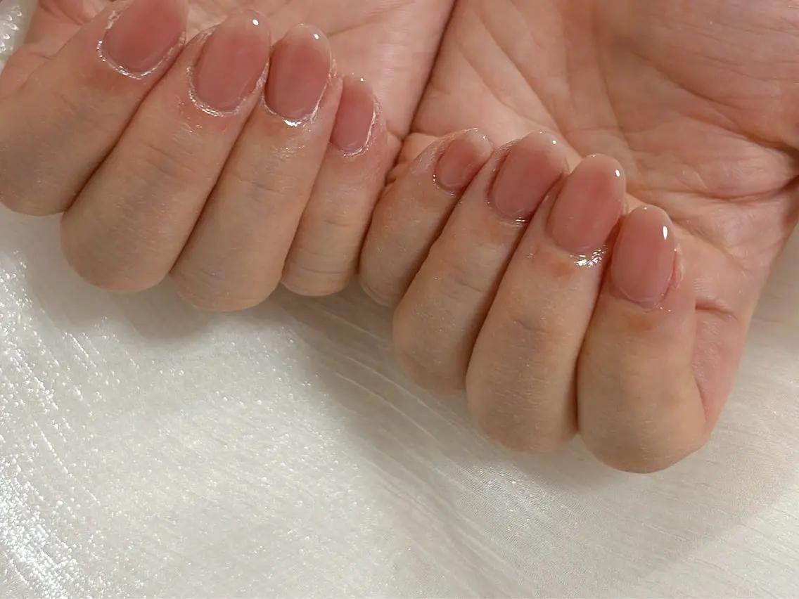 ネイル オーロラネイル フットネイル フレンチネイル ジェルネイル ハート ハンドネイル mogunail &blowのネイルデザイン