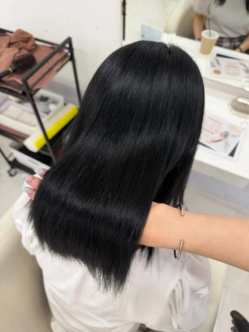 ミディアム ヘアカラー ワンカラー/ 渋谷/kaoriのヘアスタイル