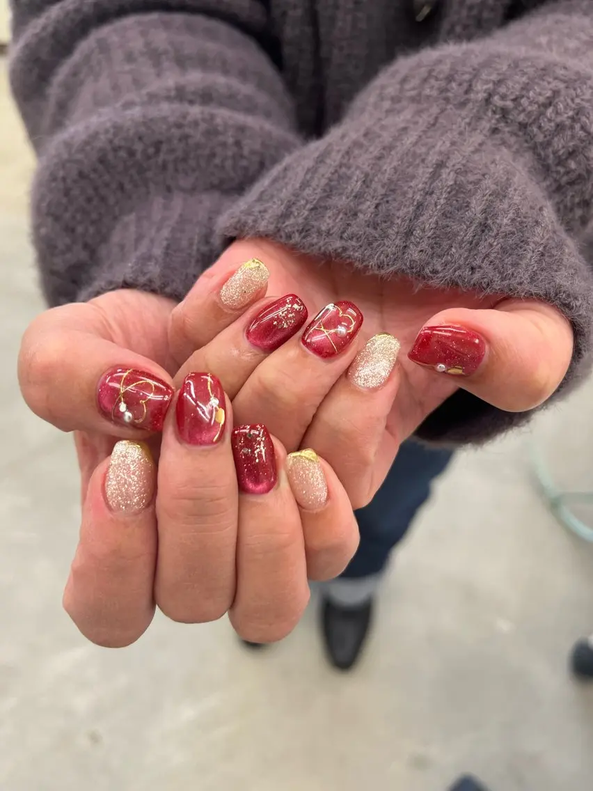 ネイル ハンドネイル nail salon Neigeのネイルデザイン