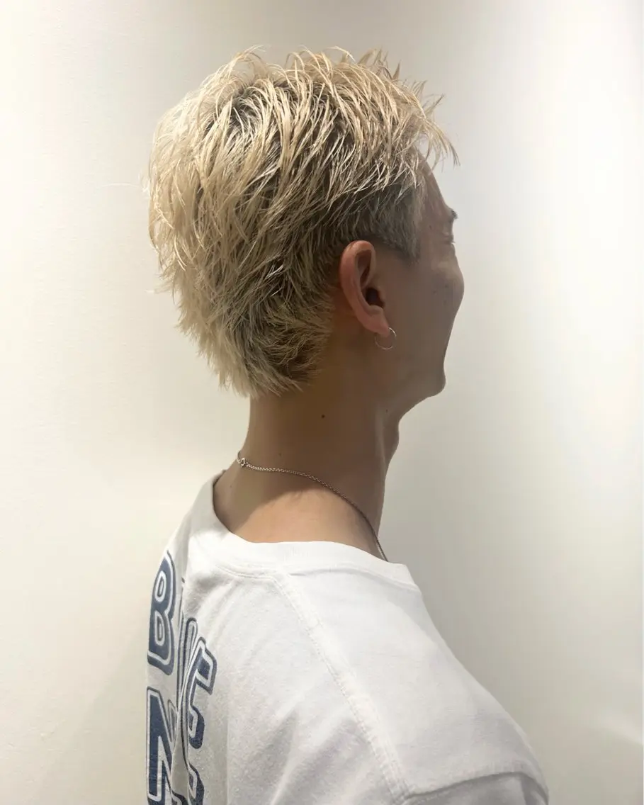 ショート メンズ カット 田中 遥陽のヘアスタイル