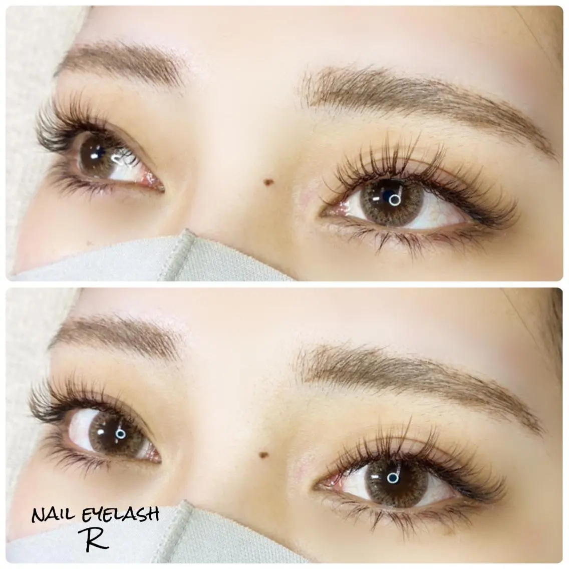 マツエク・マツパ カラーマツエク マツエク eyelash R𓇼eri🐈️の眉毛・アイブロウイメージ
