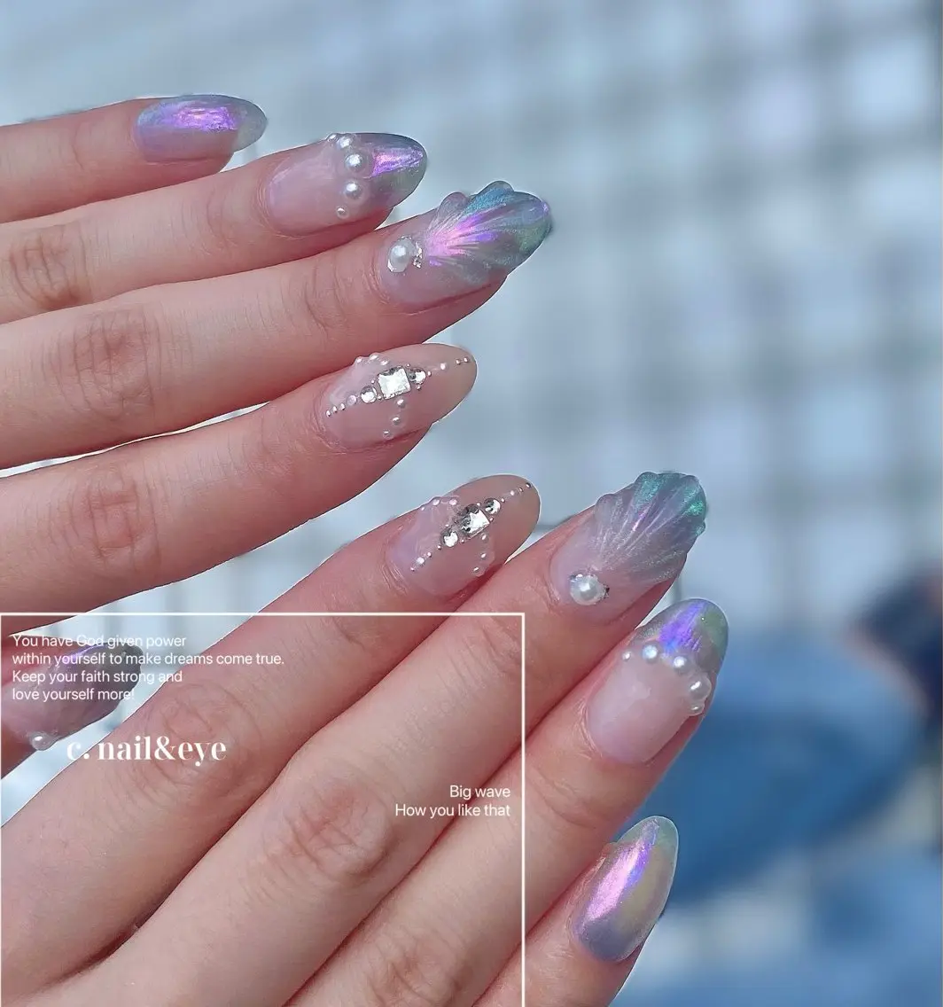 ネイル フットネイル フレンチネイル 氷ネイル・うるうるネイル マグネットネイル ミラーネイル C.Nail &Eyeのネイルデザイン