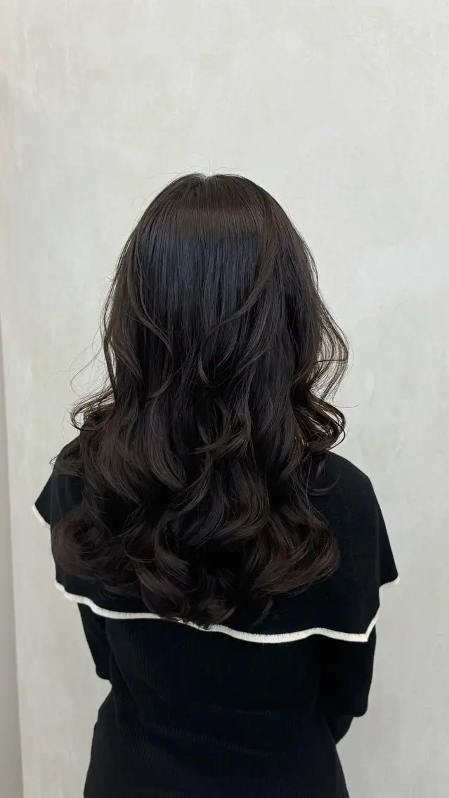 ロング レイヤー・巻き髪 特化♡ヒディ♡のヘアスタイル