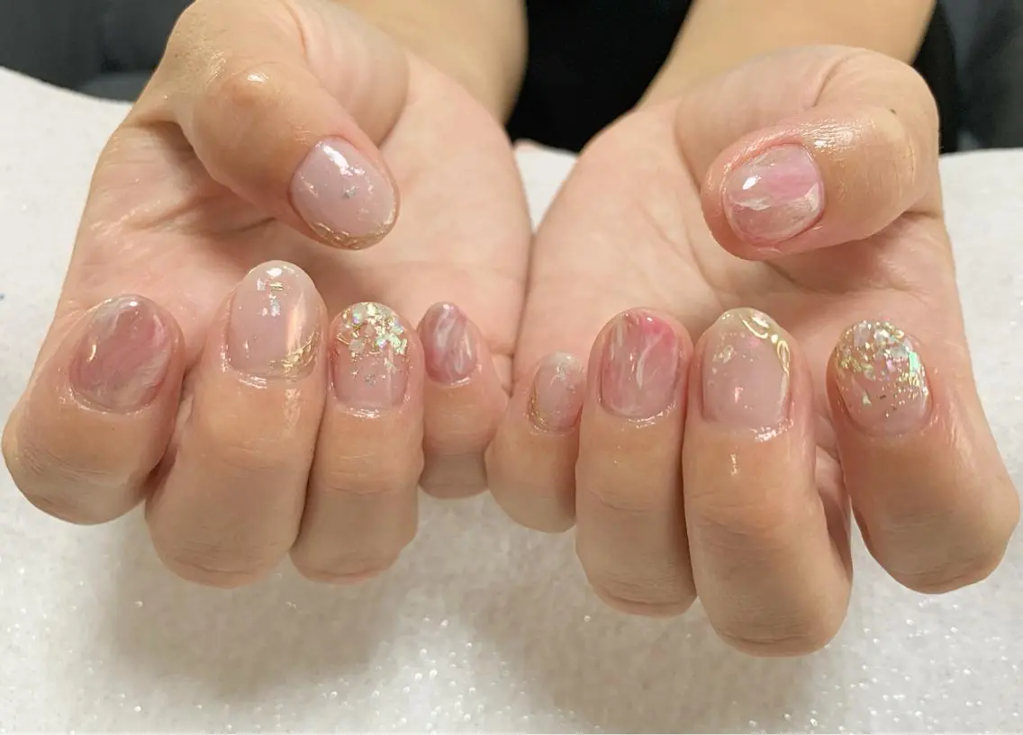 ネイル ハンドネイル 手塚 里奈のネイルデザイン
