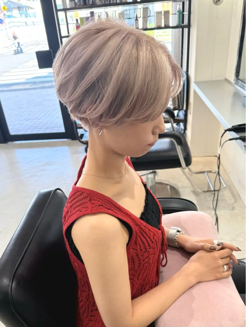 ショート カラー ヘアカラー HART Mizuki🦋のヘアスタイル