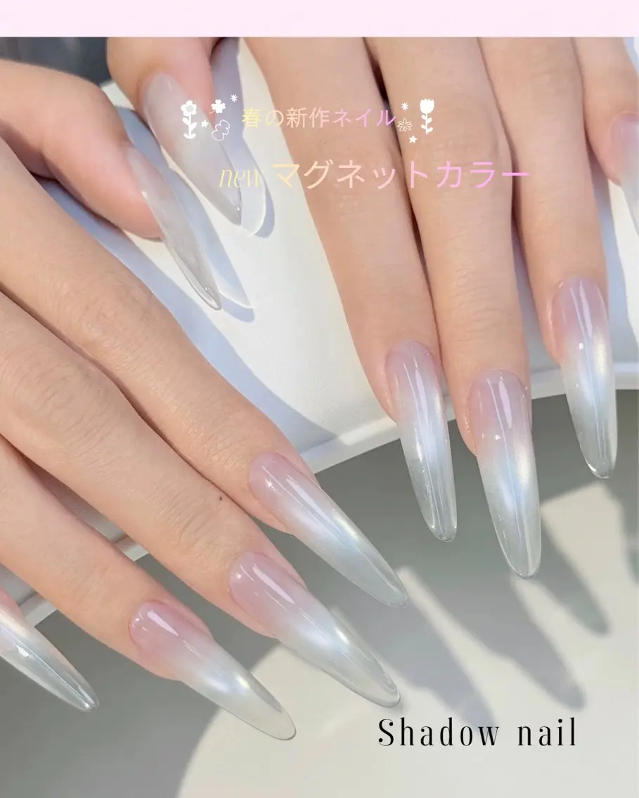 ネイル マグネットネイル Shadow nailのネイルデザイン