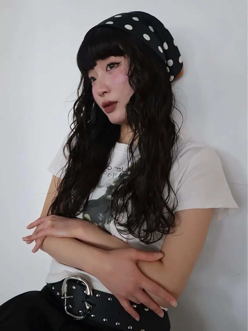 ロング パーマ ito suzuco @suc__asのヘアスタイル