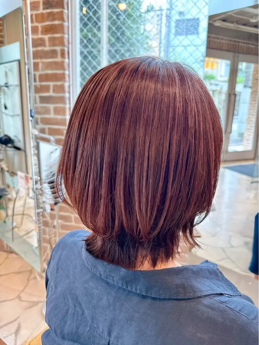 🌸5月限定🌸透明感カラー➕高保湿ａｕｊｕａトリートメント4step🫧✨無料極上ヘッドスパ🫧の写真