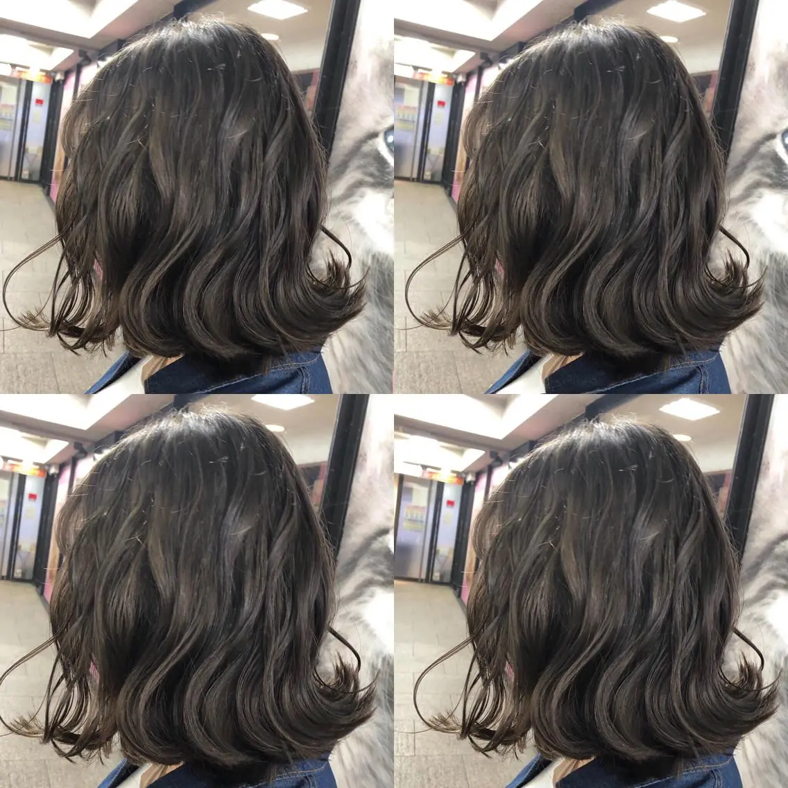 ショート カラー アッシュ 透明感カラー ハイライトカラー ハイライト JILBLAN京都 ショート/ハイライトのヘアスタイル