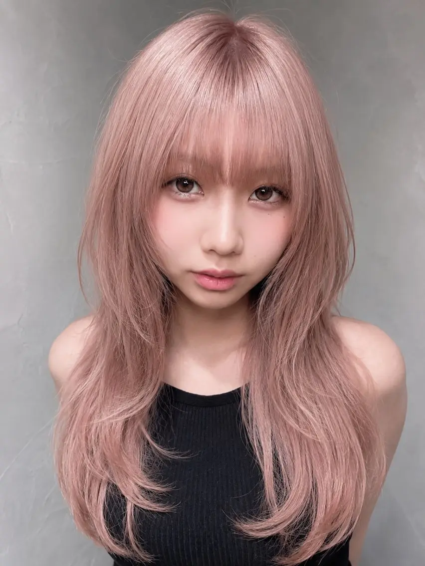 セミロング カラー HAIR SALON mimiのヘアスタイル