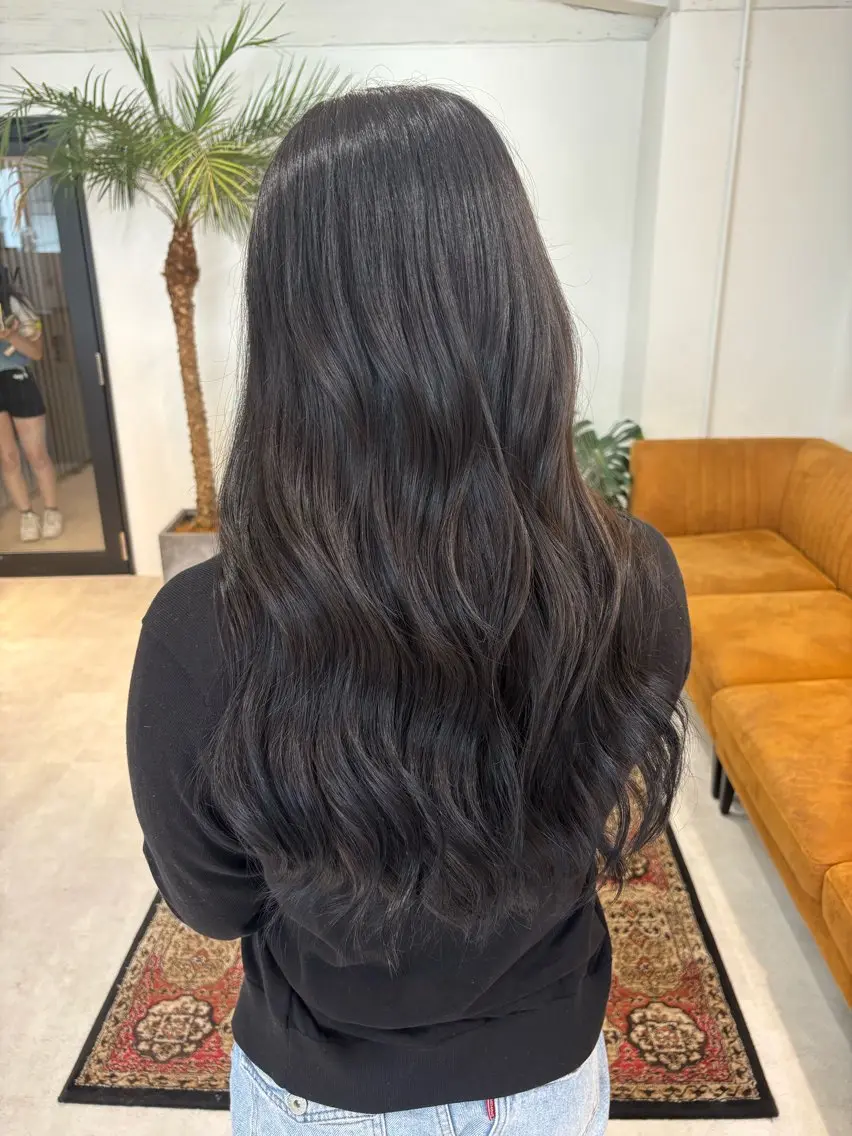 ロング カット ヘアカラー 心斎橋/海外レイヤー 募集中三好玲奈のヘアスタイル