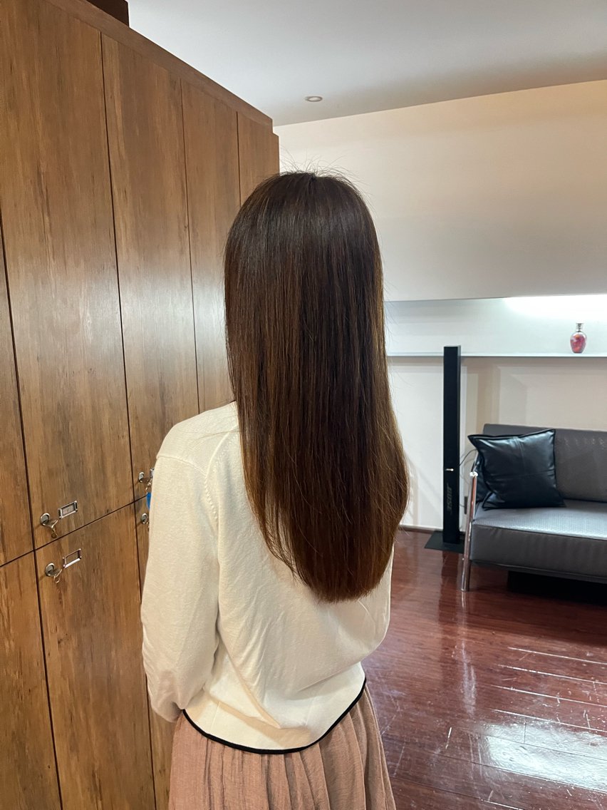 ロング レイヤーカット カット ヘッドスパ lamill kokoのヘアスタイル