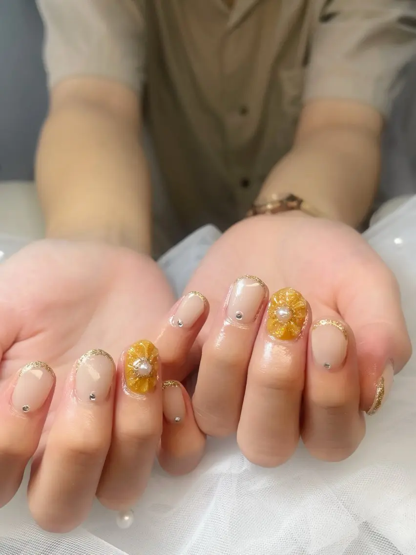 ネイル ハイネイル 自宅サロンのネイルデザイン