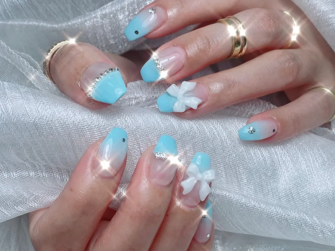 ネイル グラデーション 持ち込み Candy nailのネイルデザイン