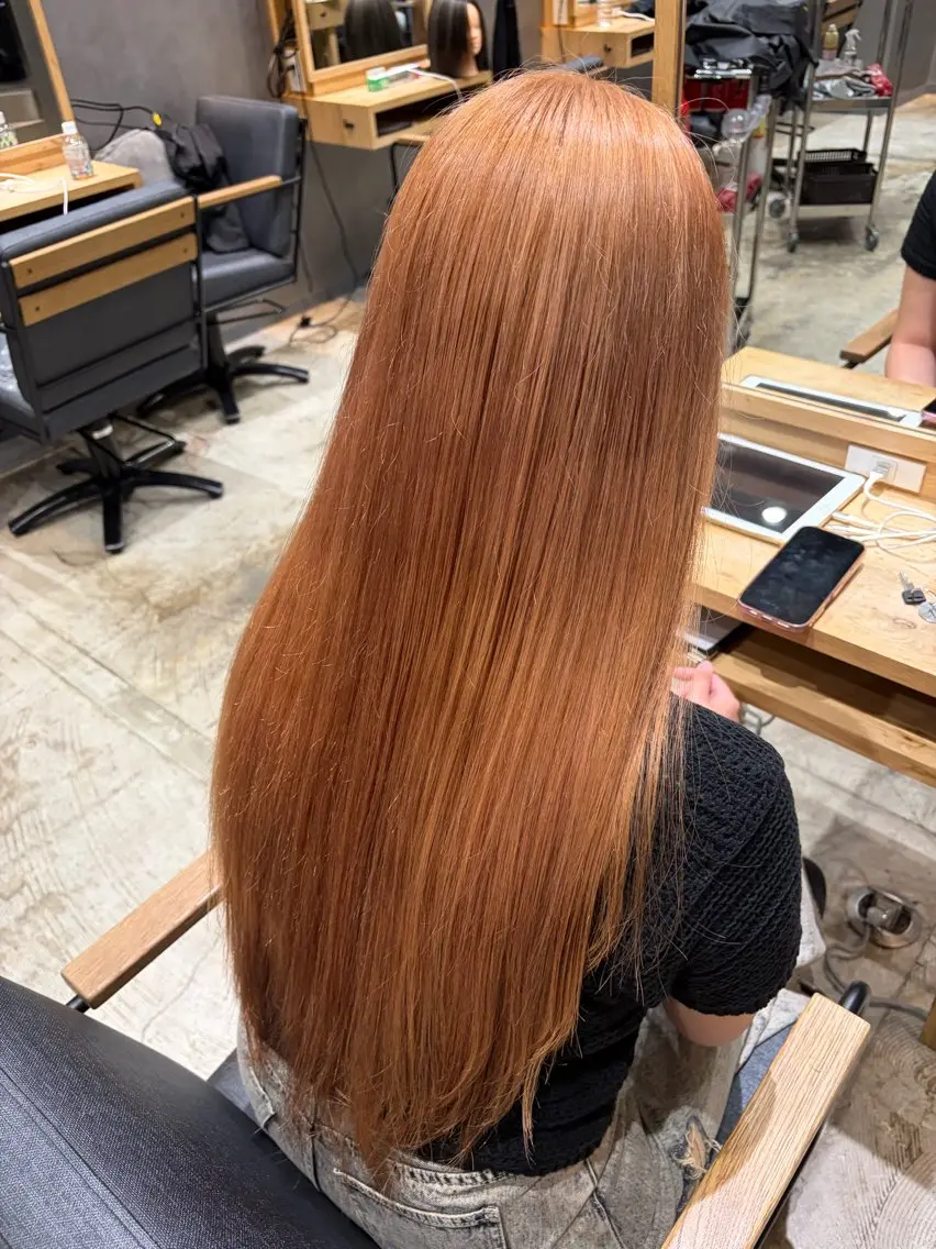 カラー ヘアカラー inity Enaのヘアスタイル