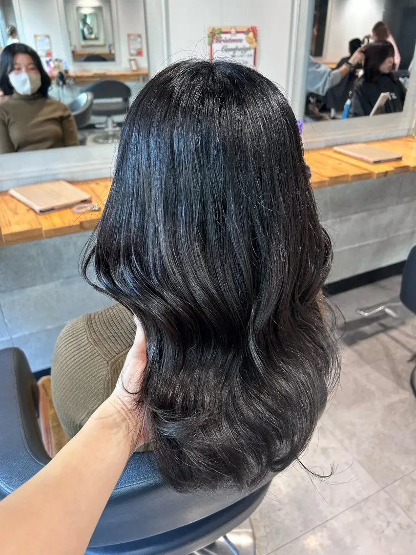 セミロング カット ヘアカラー ヘッドスパ レイヤーStyle 🪽菜々実のヘアスタイル