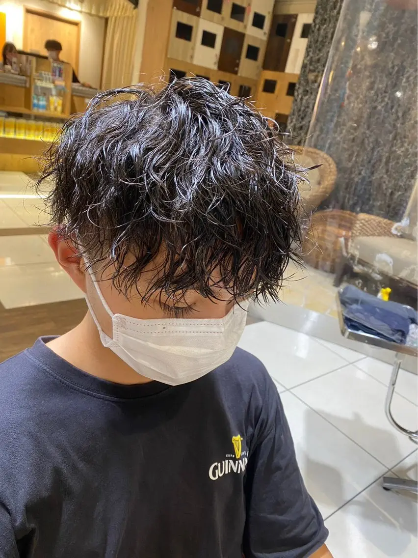 パーマ メンズ ✨無料メンズモデル 募集中✨永野大樹のヘアスタイル