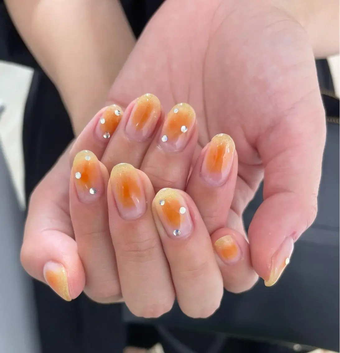 ネイル チークネイル Mayu ・*のネイルデザイン