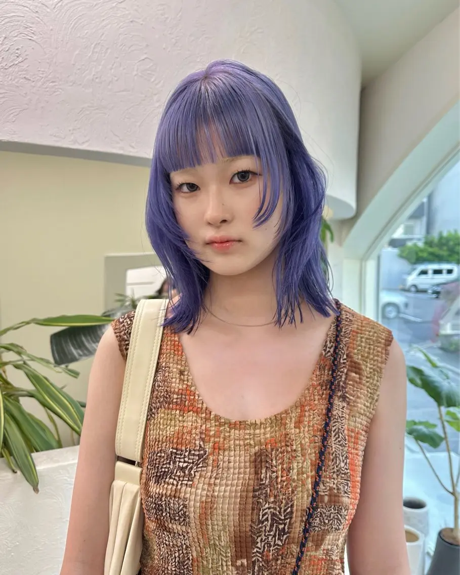 〈ブリーチカラー+クイックトリートメント〉🥣ケアブリーチとトリートメントでダメージを最小限に🌠の写真