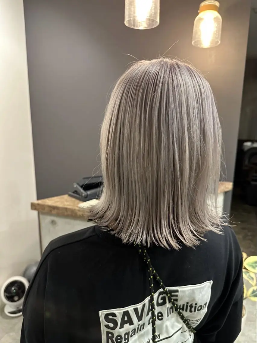 カラー ヘアカラー SHIMA 🖤のヘアスタイル