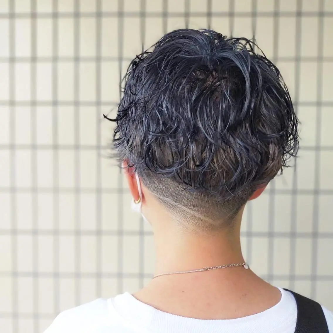 カラー メンズ ネイビーカラー MEN'S特化🌈 KATOのヘアスタイル