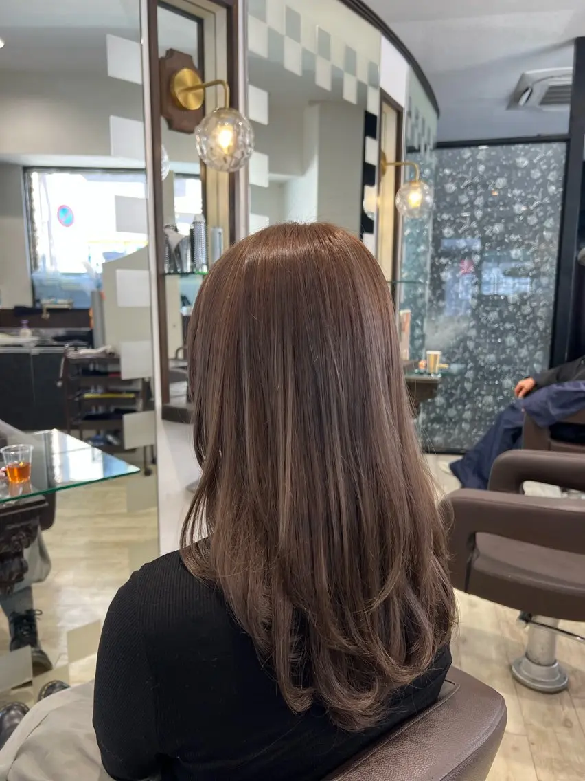 カット+ヘアカラー+トリートメントの写真