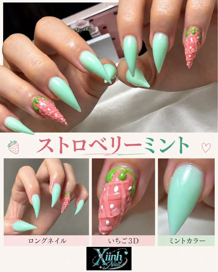 ネイル チークネイル 桜ネイル 長さ出し フットネイル ジェルネイル ハンドネイル XIINH NAIL SALONのネイルデザイン