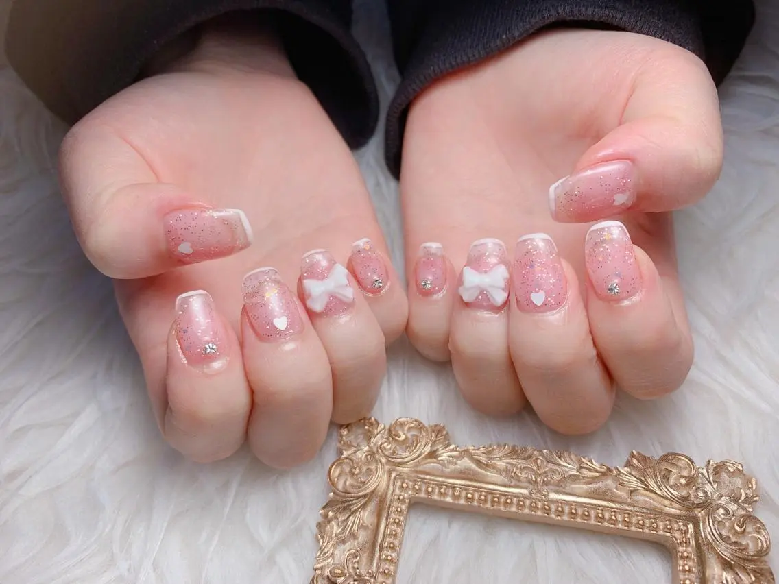 ネイル MiKi Nai池袋 長さだし得意のネイルデザイン